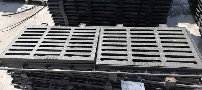 竞秀球墨铸铁连体双篦展示